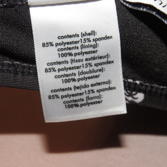 Onia Black Floral Print Underwire Top And Belted High Waist Bikini Swim Set - Picture 8 of 9